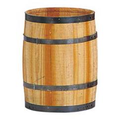 ディスプレイ用木製樽・タル（S・全長３５・直径２５ｃｍ）PABO7487