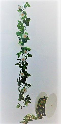 フェイクグリーン造花つた造花ロールチェーンガーランド３０Ｍ巻（ローズピンク）ＧＬＡ１１８７Ａ「コンビニ後払いの場合あり