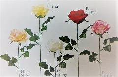 卸販売造花（プリティーローズ・単色36本入り）２３１５