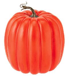 かぼちゃ・ハロウィンパンプキン（パンプキン１８ｃｍ・スチロール製）ＶＦ１２３８