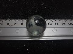 ビー玉・ガラス玉「透明（クリア）」25mm（5粒）