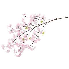 卸販売造花桜（新桜大枝・全長１１０ｃｍ花径4,5ｃｍ・２本入り）FLSＰ１９４６他商品同送不可